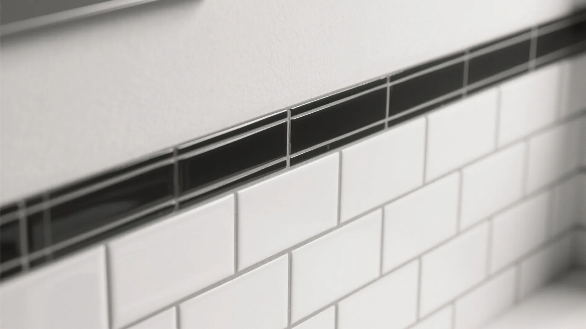 1. Classic Black Trim, White Field