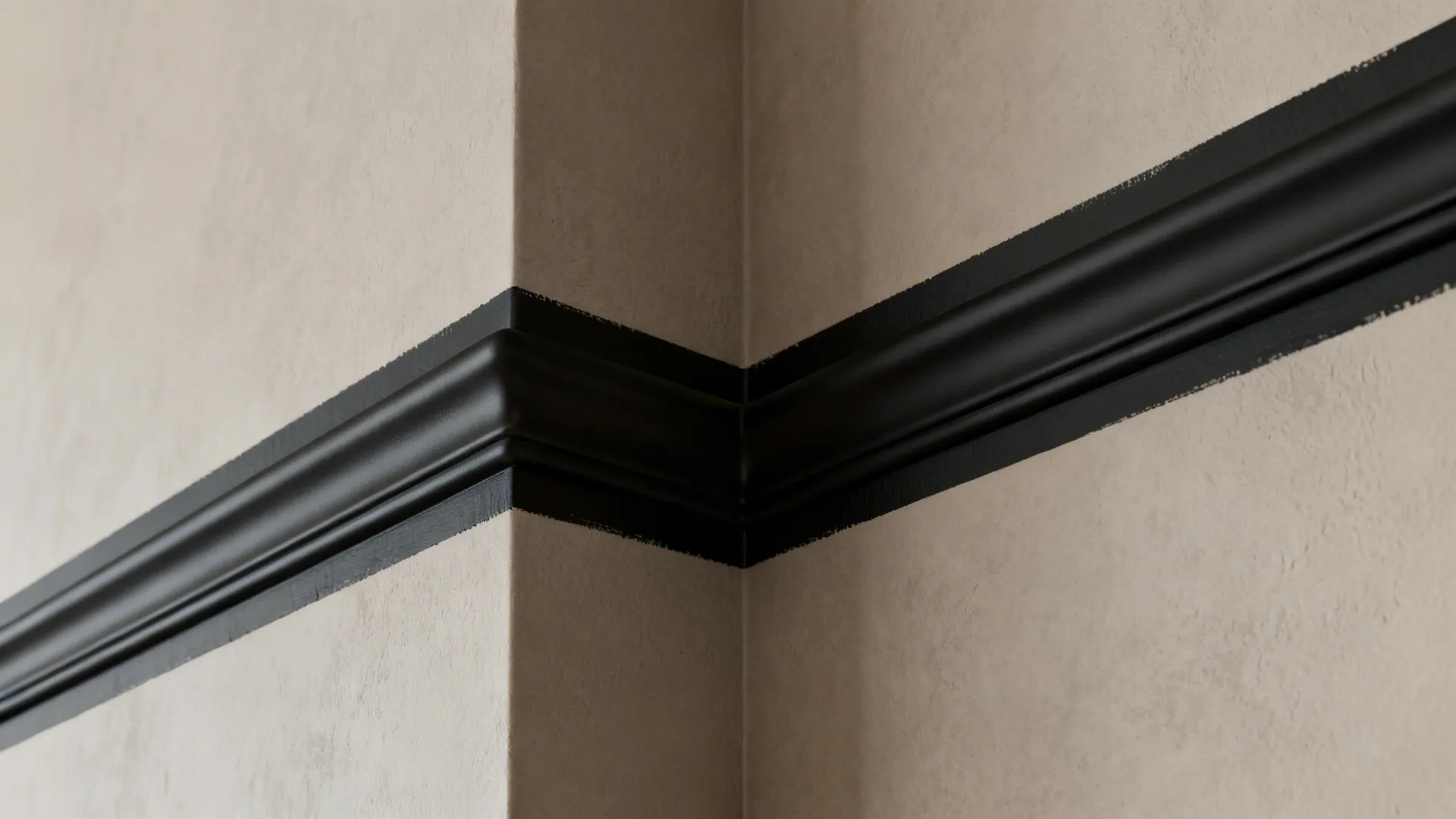 5. High-Contrast Black Trim Accent