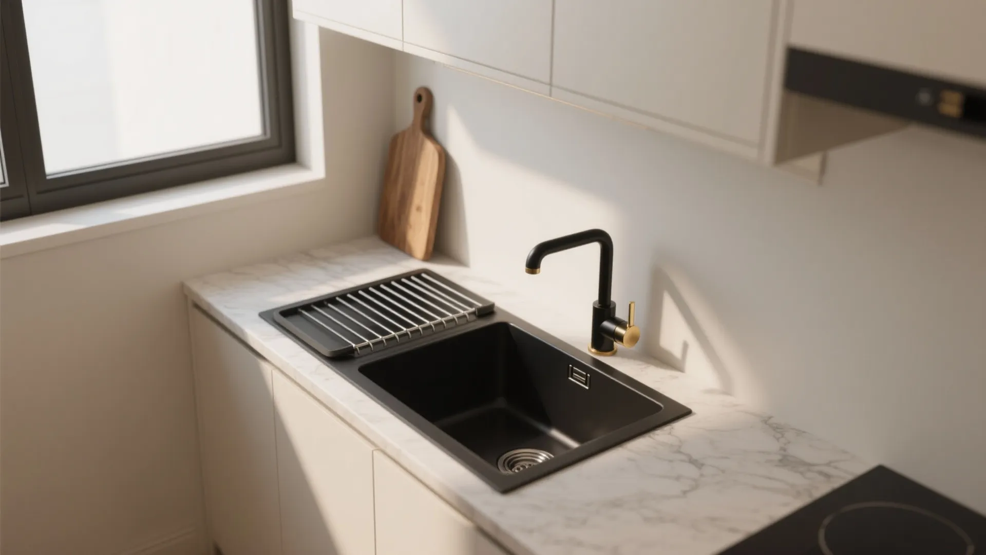 5 Smart Ideas for Black Undermount Kitchen Sinks: Creative small-space strategies for using black undermount sinks in modern kitchens