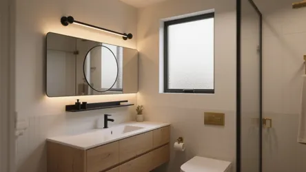 Black Vanity Lights: 5 Small-Space Ideas