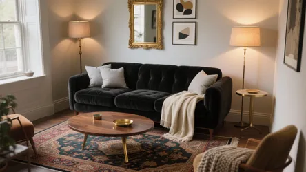 Black Velvet Sofa Ideas