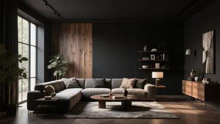 10 Black Living Room Wall Ideas