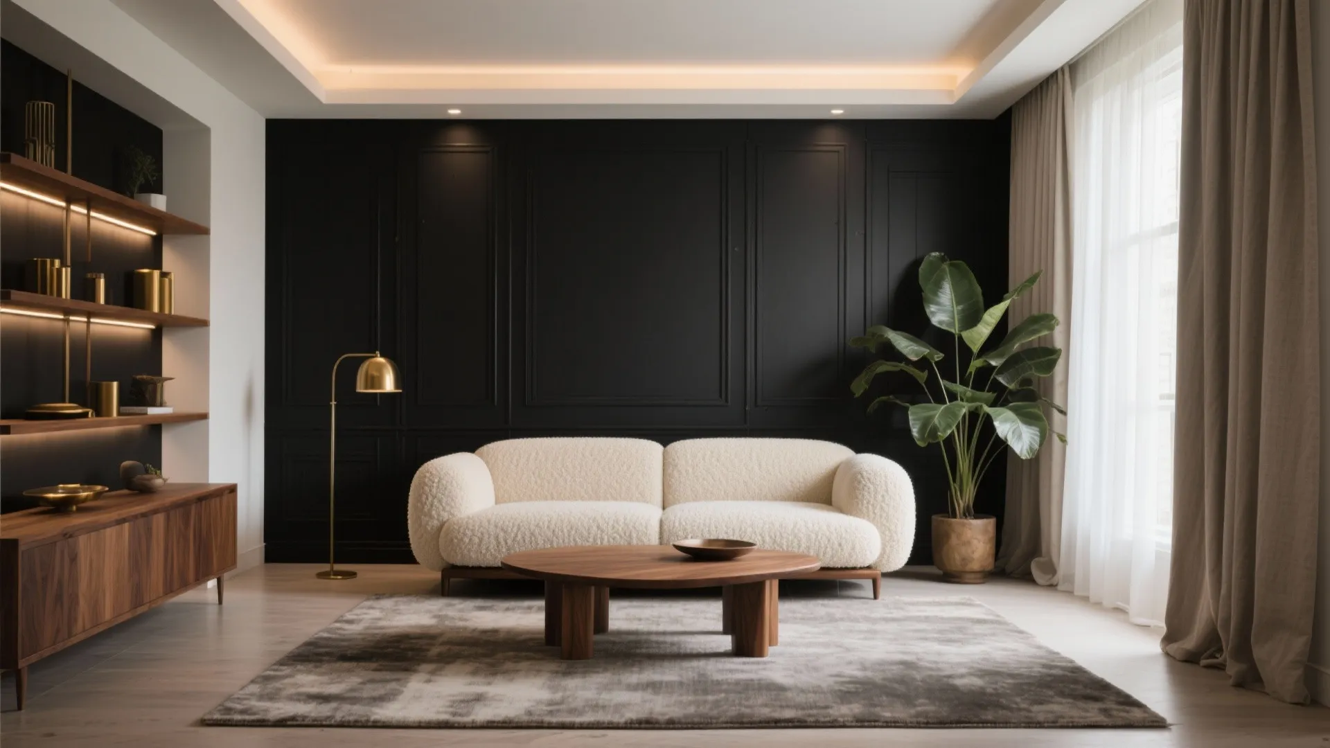 Black Wallpaper for Room: Elevate Your Space Instantly: 1 Minute to a Bold, Dramatic Room Transformation