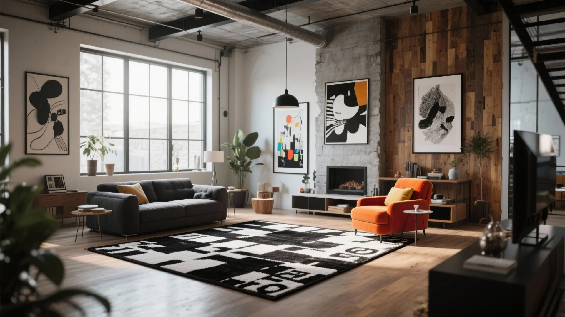 Graphic Monochrome Contrast