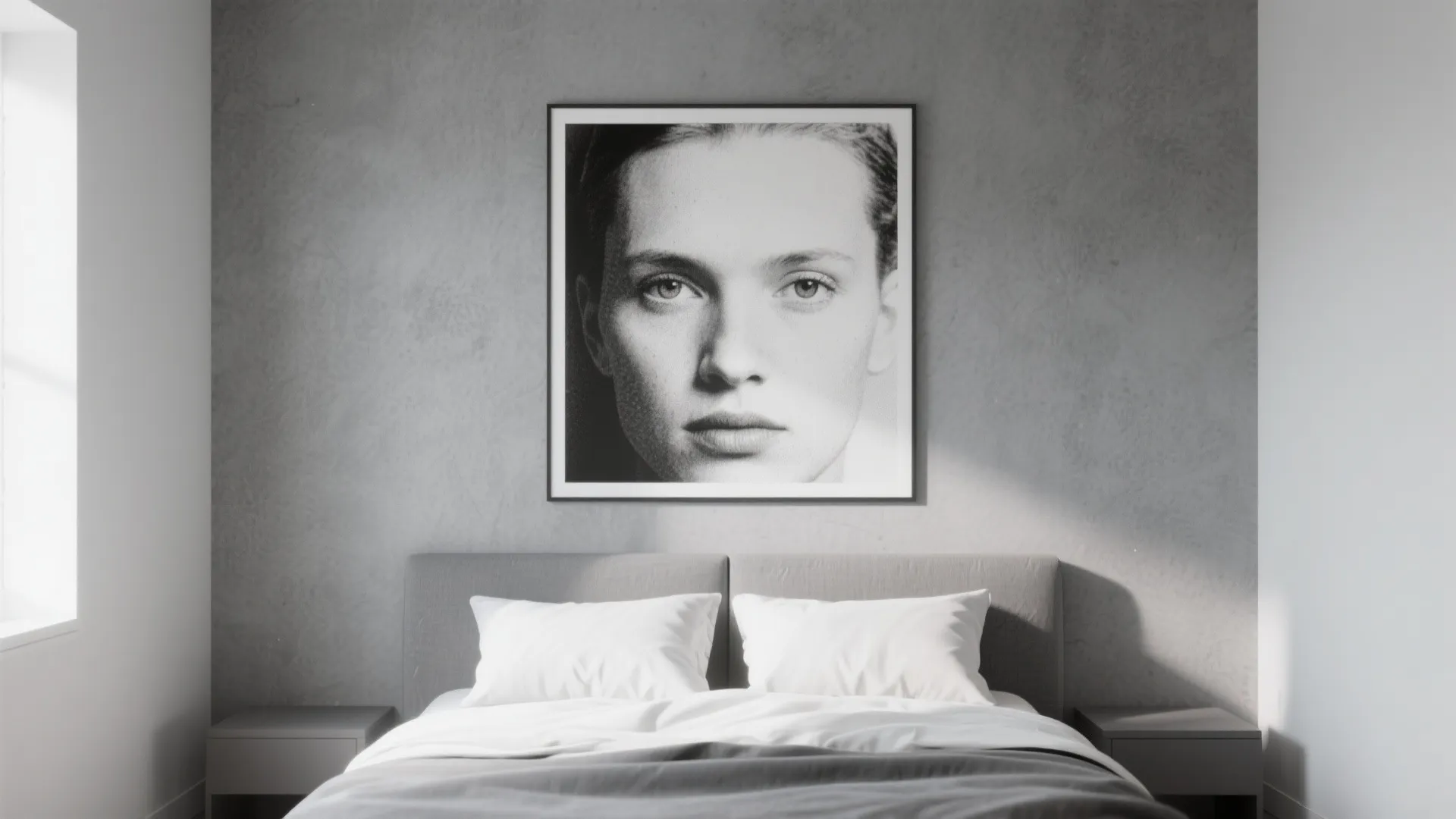 Idea 3: Statement Art in Black and White