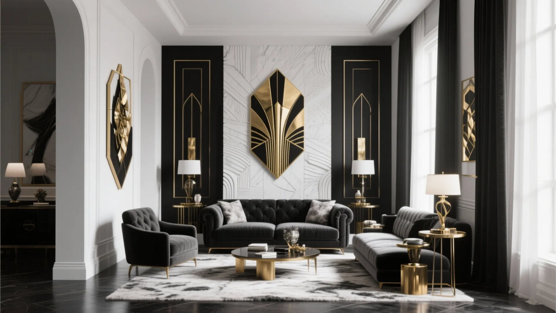 6. Black and White Contrast