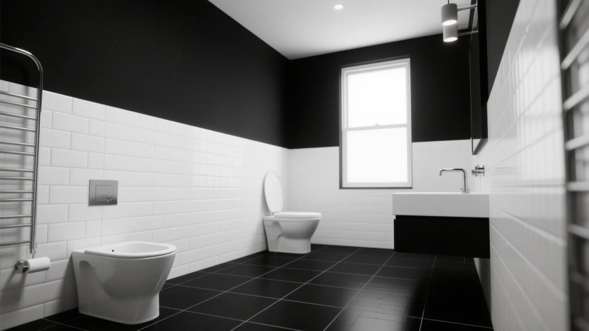 1. Classic Black & White