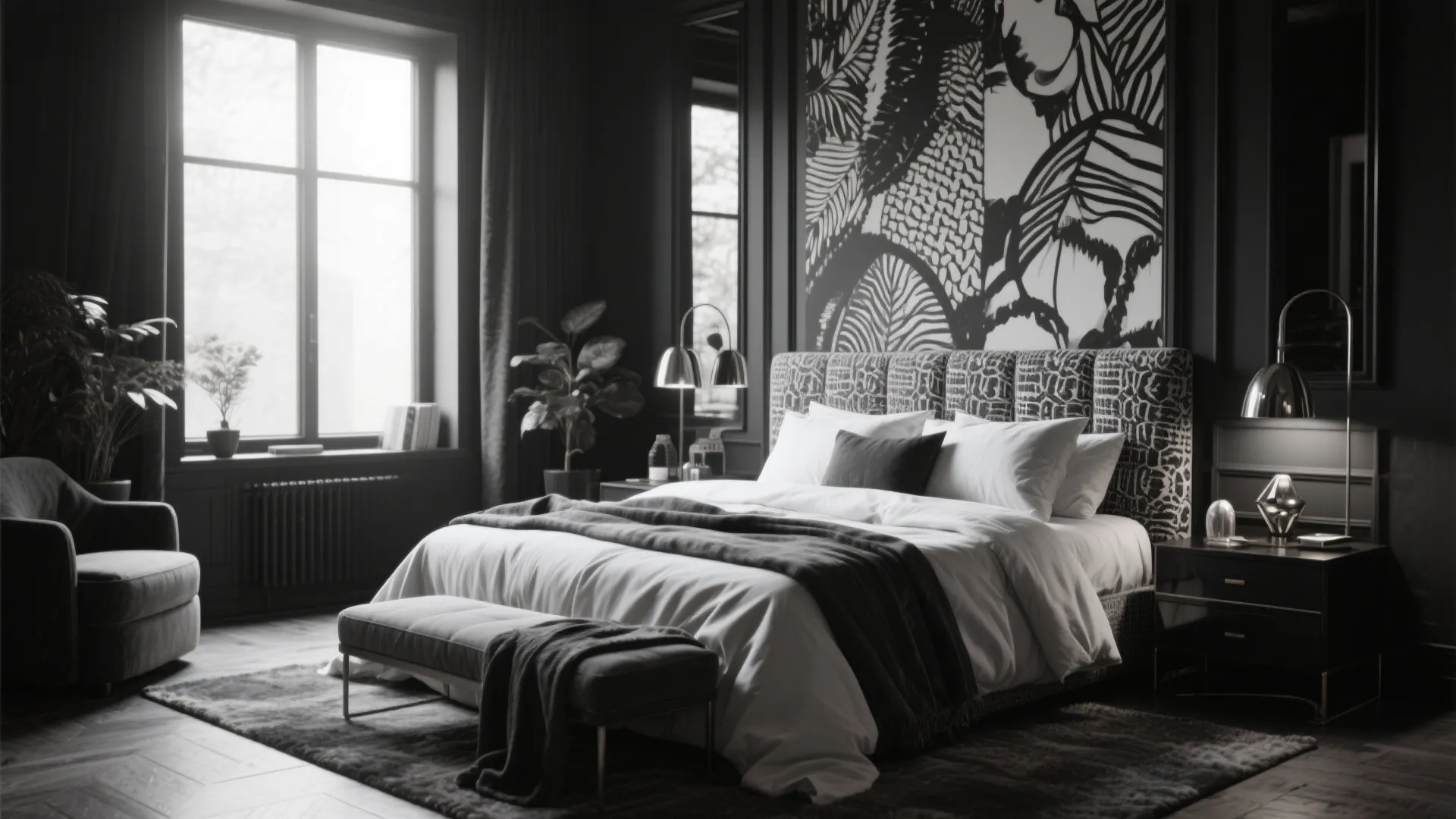 5 Black and White Bedroom Ideas: Creative monochrome decorating tips that make any bedroom stylish