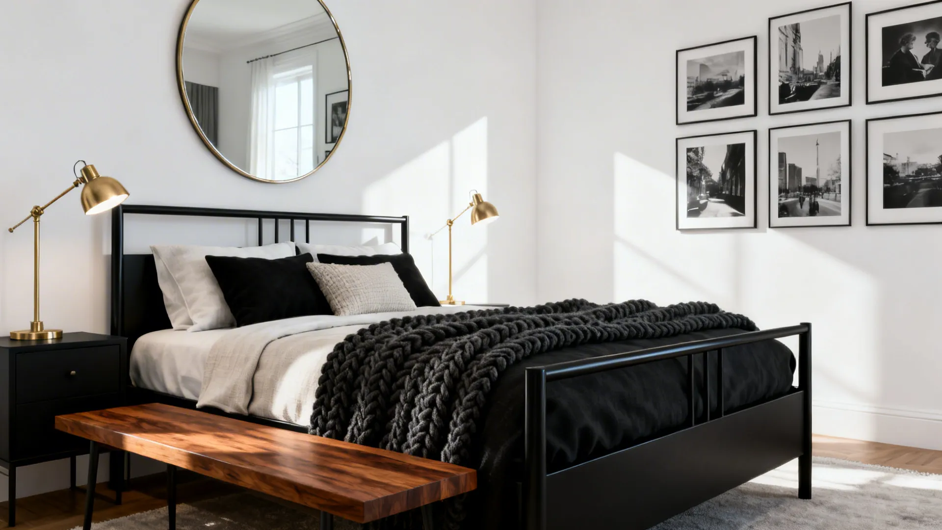 5 Bold Black and White Master Bedroom Ideas