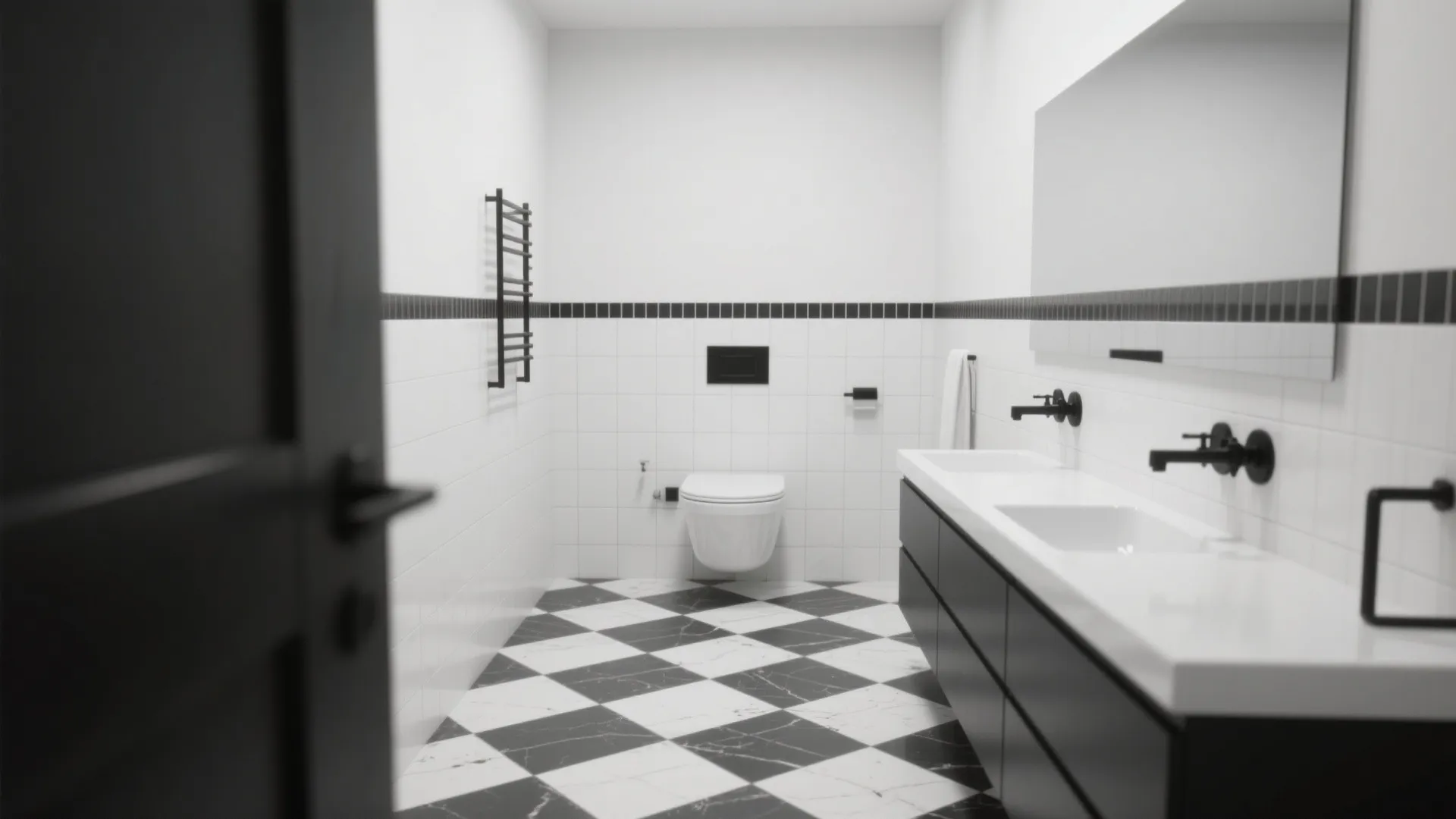 Black-and-White Contrast: Graphic and Timeless