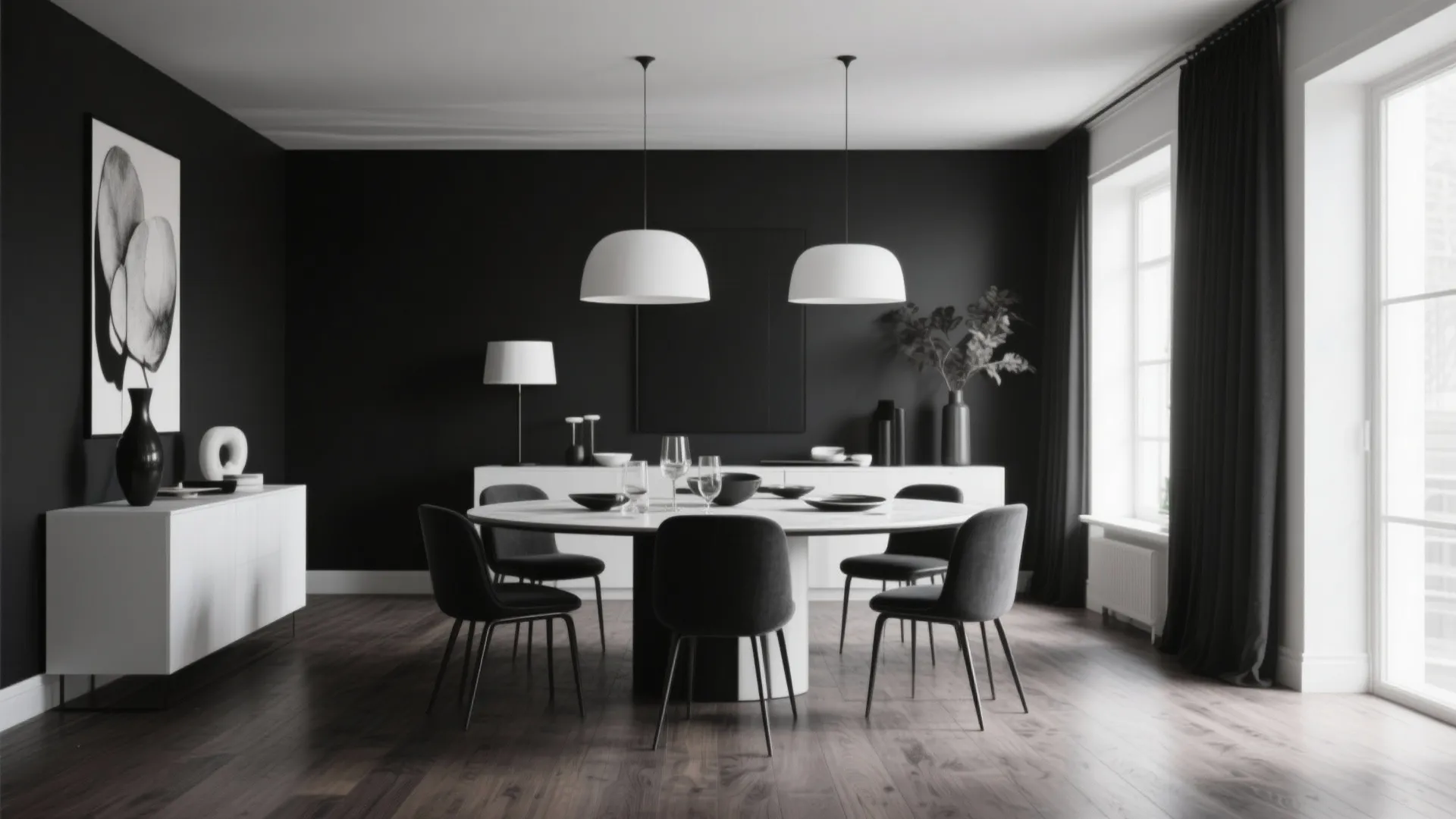 10 Black & White Dining Room Ideas: Elegant, Modern & Practical Inspirations for Your Space