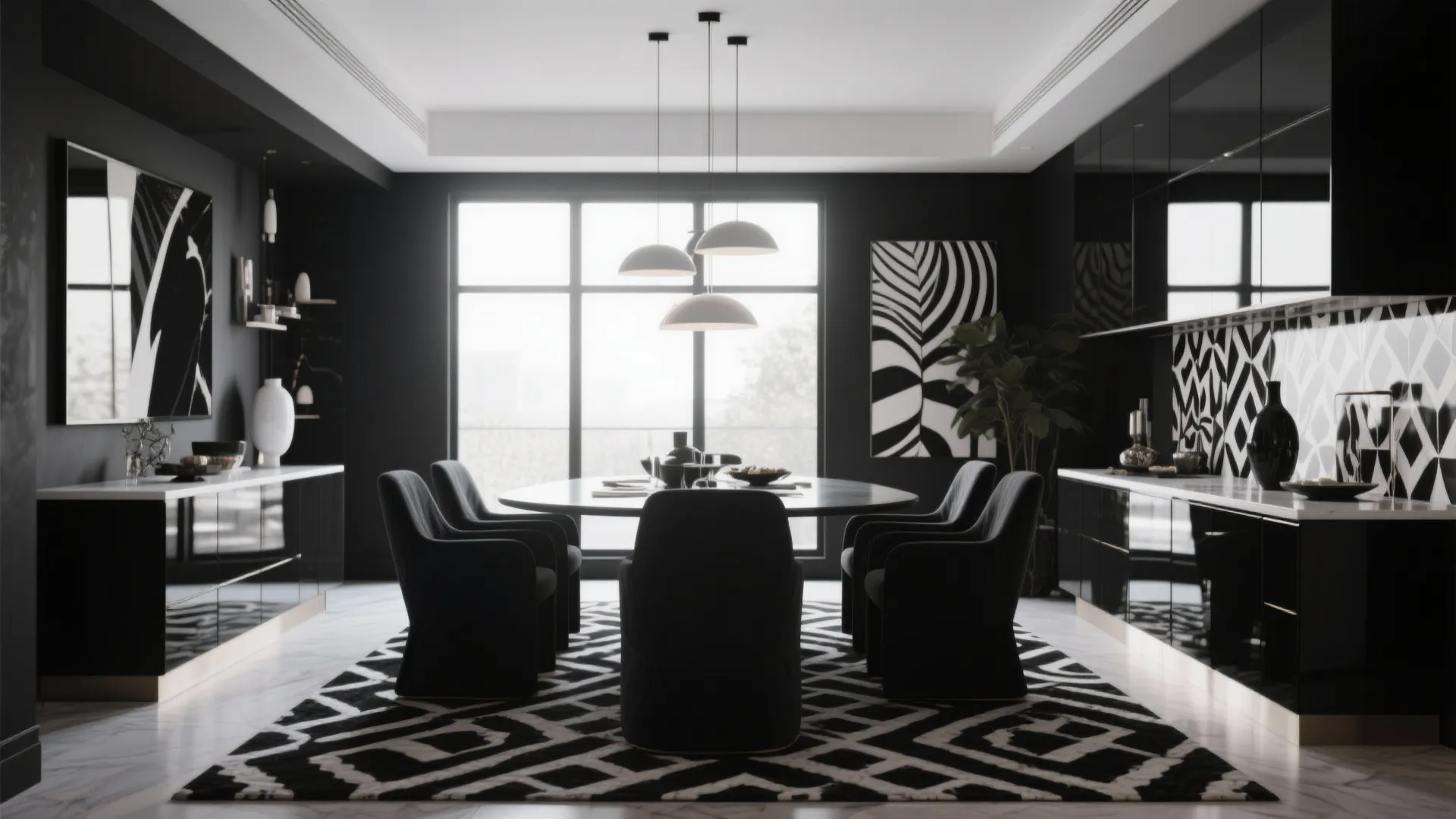 5 Black and White Dining Room Ideas: Creative ways to style a timeless monochrome dining space