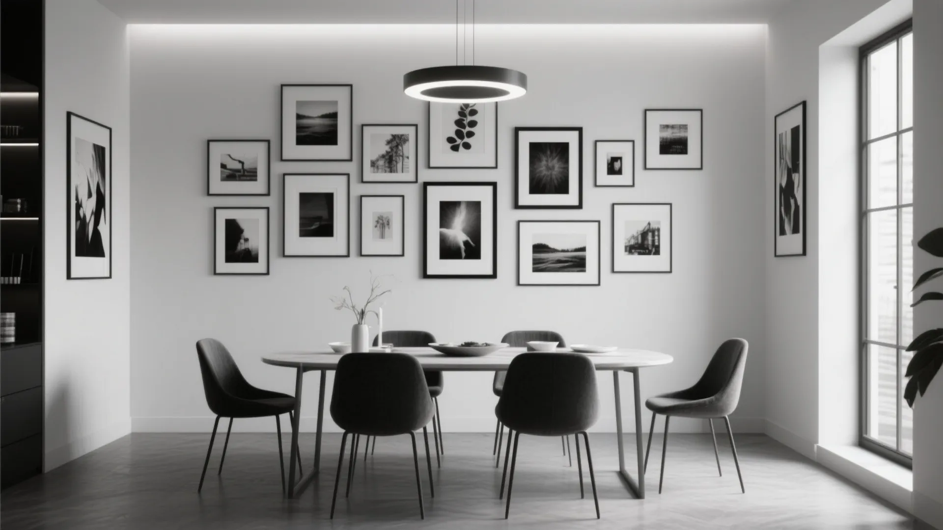 5. Black & White Theme