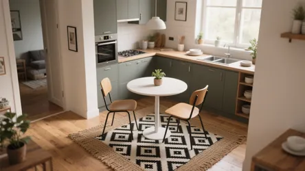 5 Bold Ideas for Black and White Rug in Kitchen