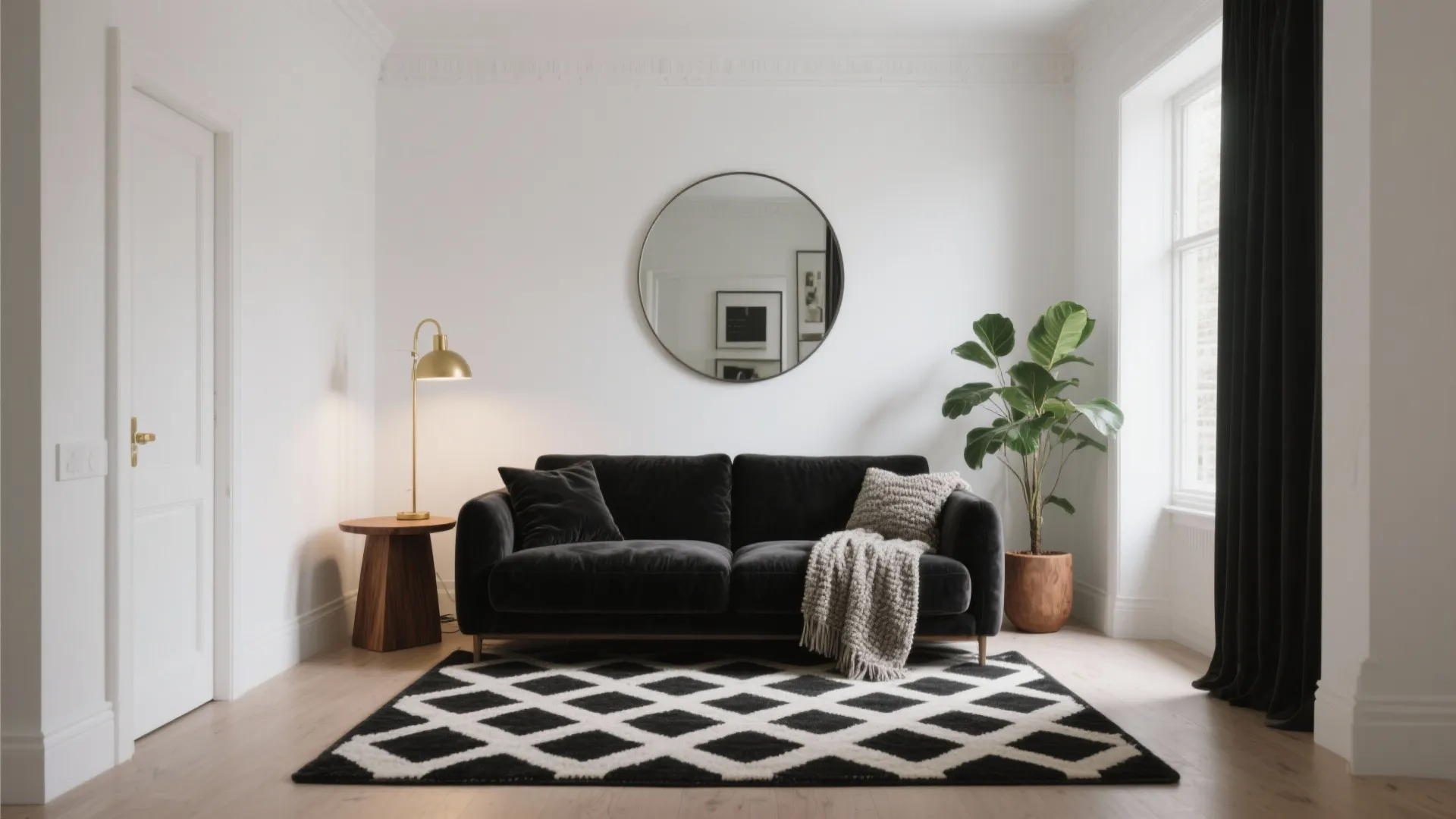 Small Black and White Living Room Ideas — 5 Stylish Concepts: Practical, budget-friendly black and white living room inspirations for small spaces from a designer with 10+ years of experience