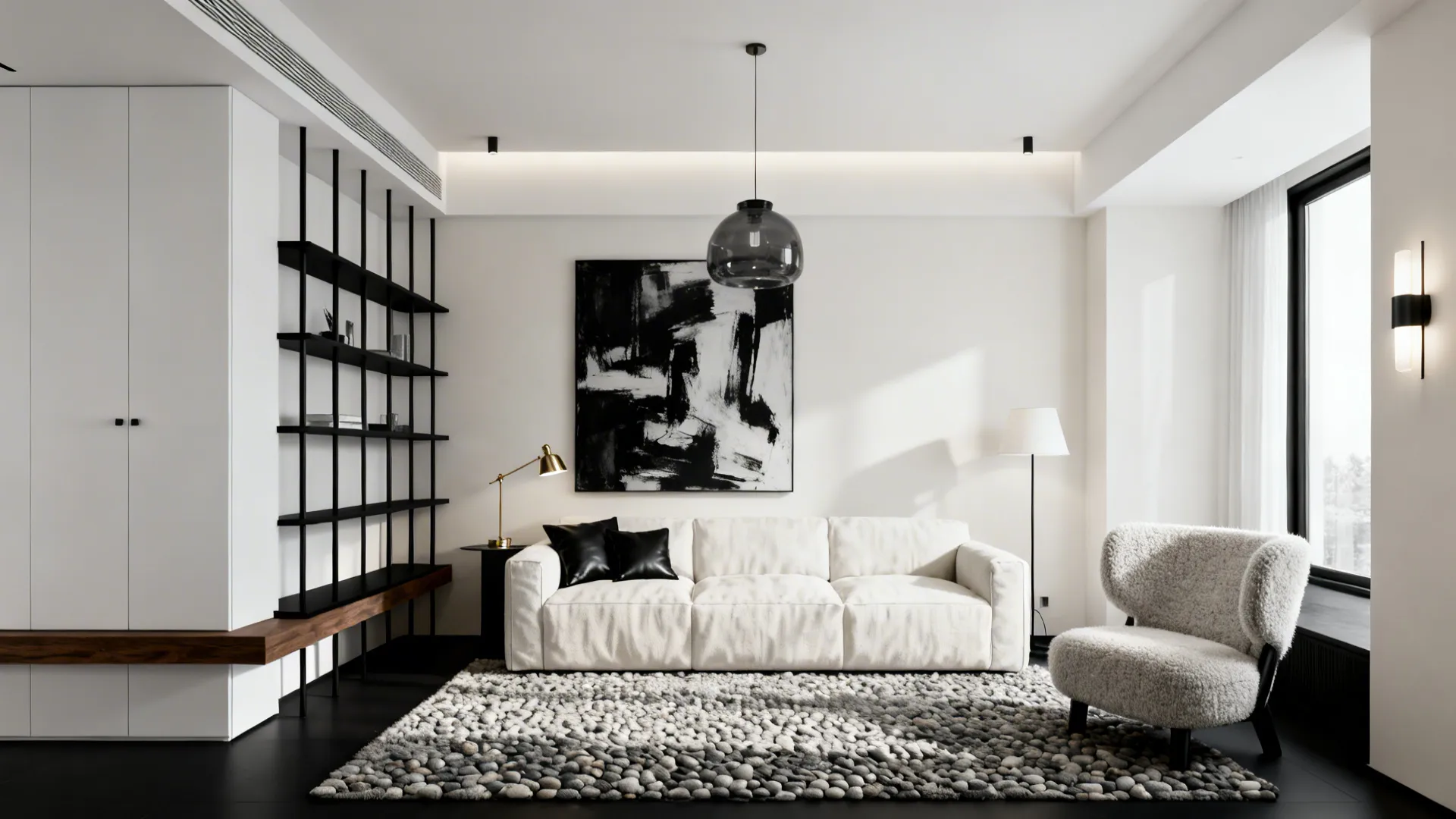 5 Black and White Room Ideas That Actually Feel Warm