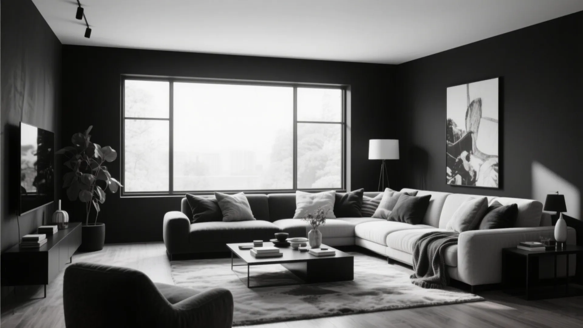10 Black and White Decor Ideas for Your Living Room: Expert tips and real-life examples to inspire your monochrome style
