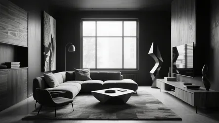 10 Black & White Living Room Ideas