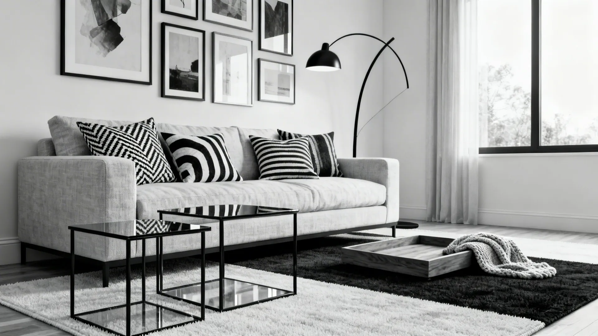 5 Black and White Living Room Accessories I Swear By