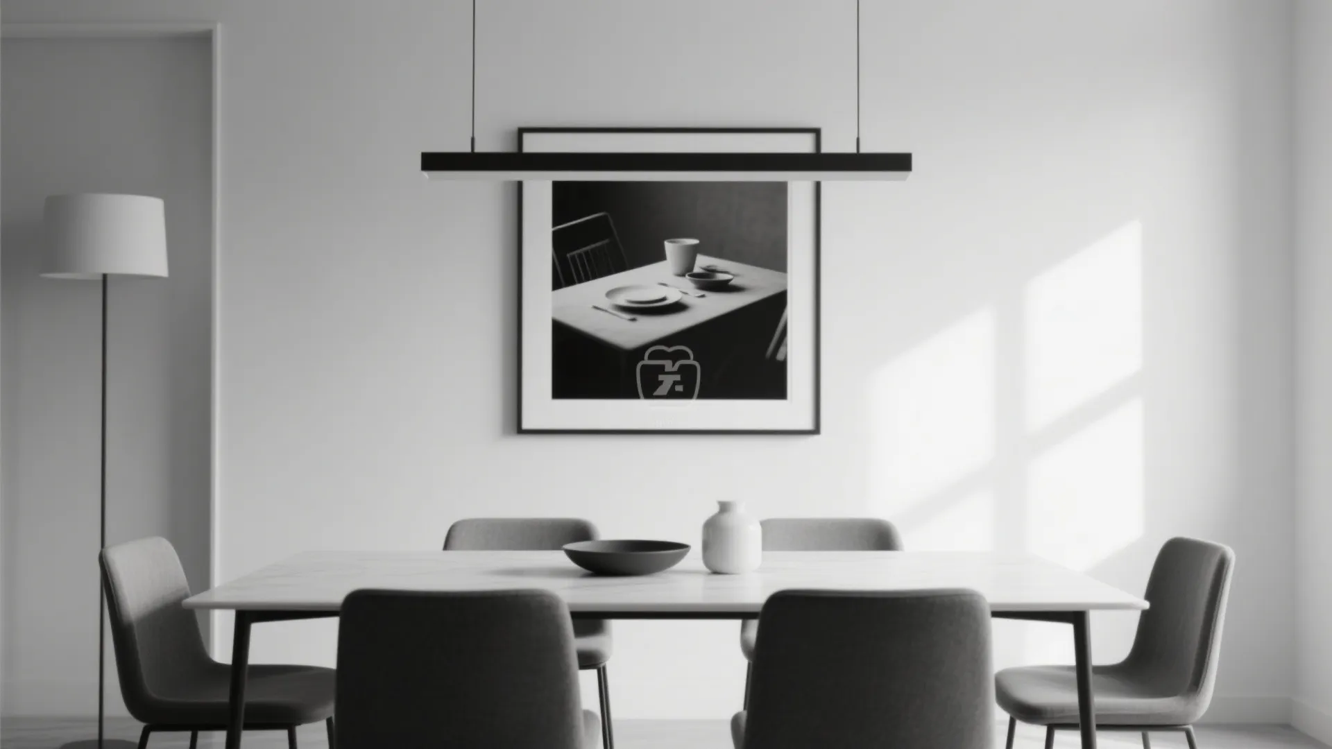 3. Minimalist Black-and-White Photography