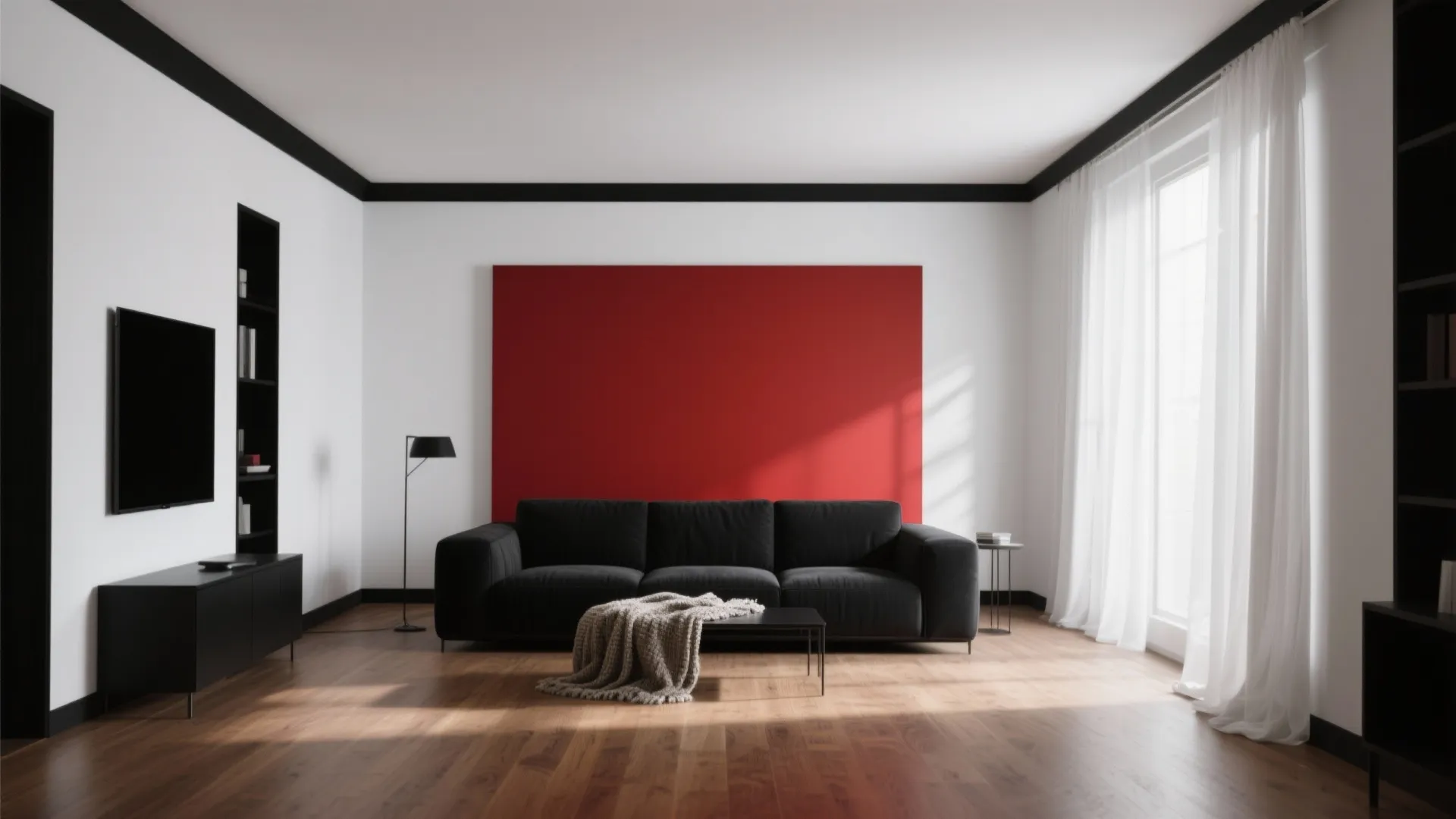5 Bold Black, White & Red Living Room Ideas: High-contrast living room inspirations I’ve used to make small spaces memorable