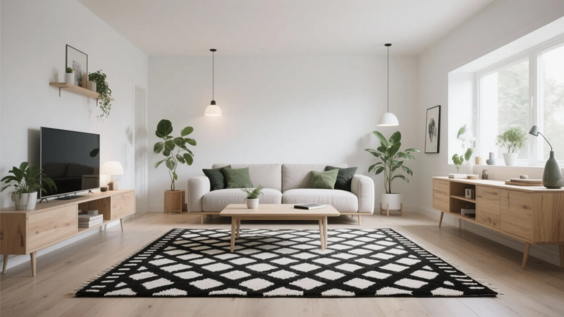 High-Contrast Black and White