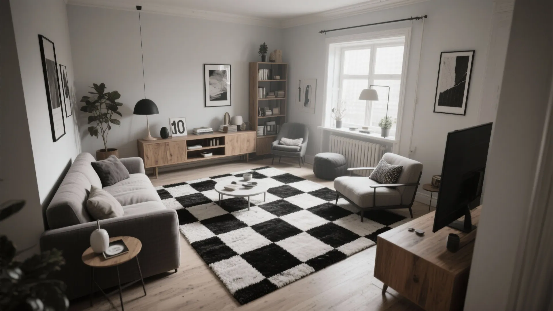 10. Black and White Drama