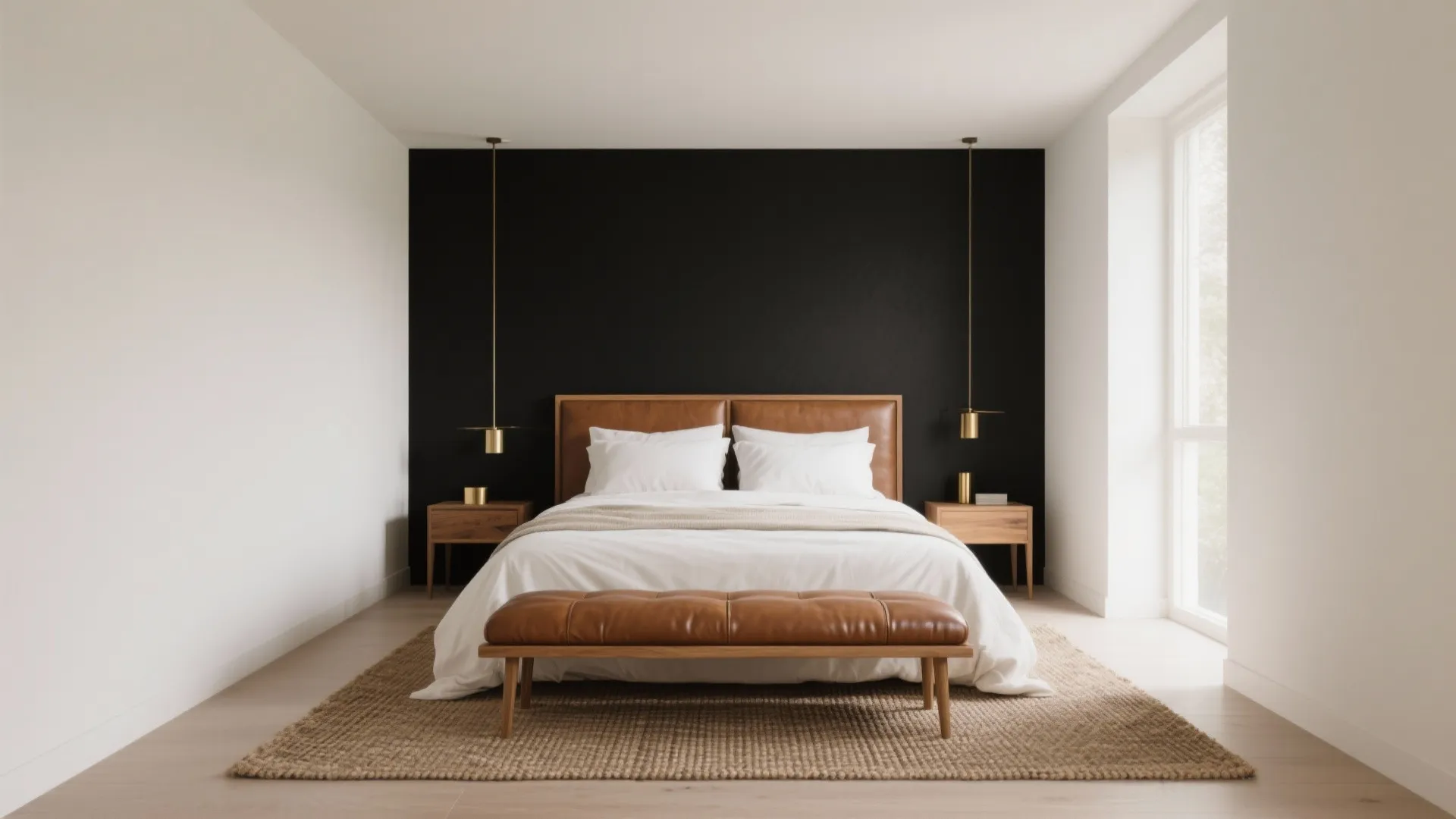 Black and White, Softened by Warm Accents