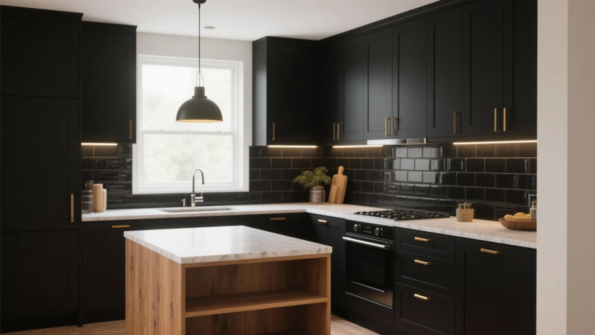 5 Bold Ways to Use Black in a Kitchen: How I transformed cramped kitchens into dramatic, livable spaces with black finishes and smart planning