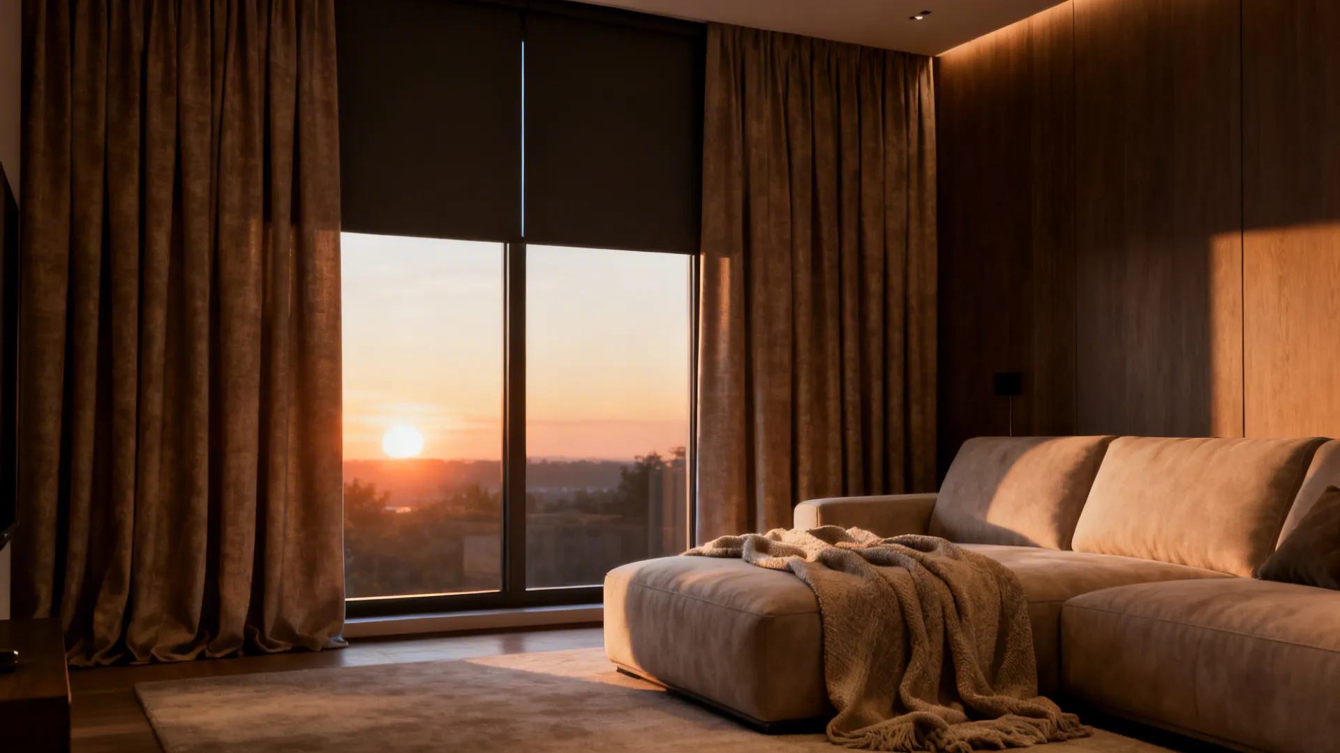 5. Thermal or blackout curtains for comfort