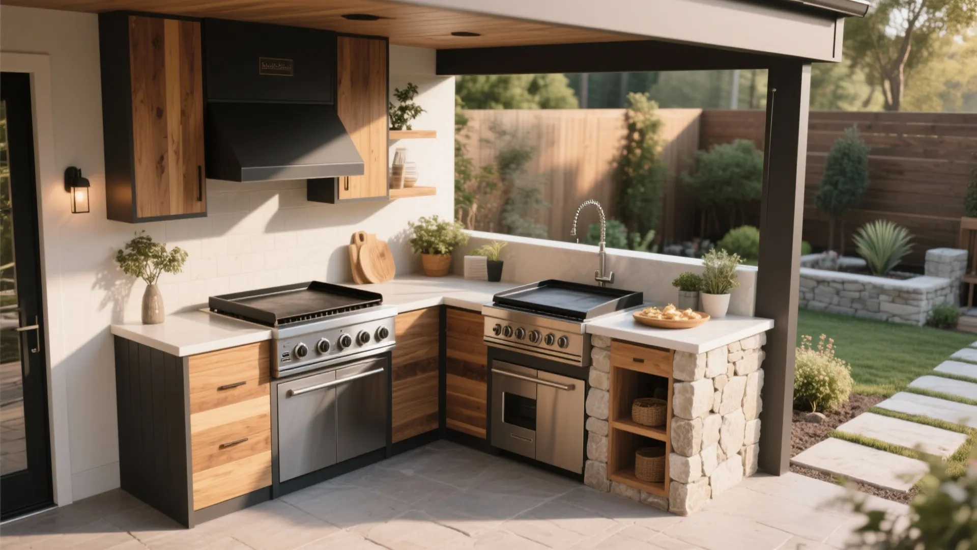 10 Blackstone Outdoor Kitchen Ideas