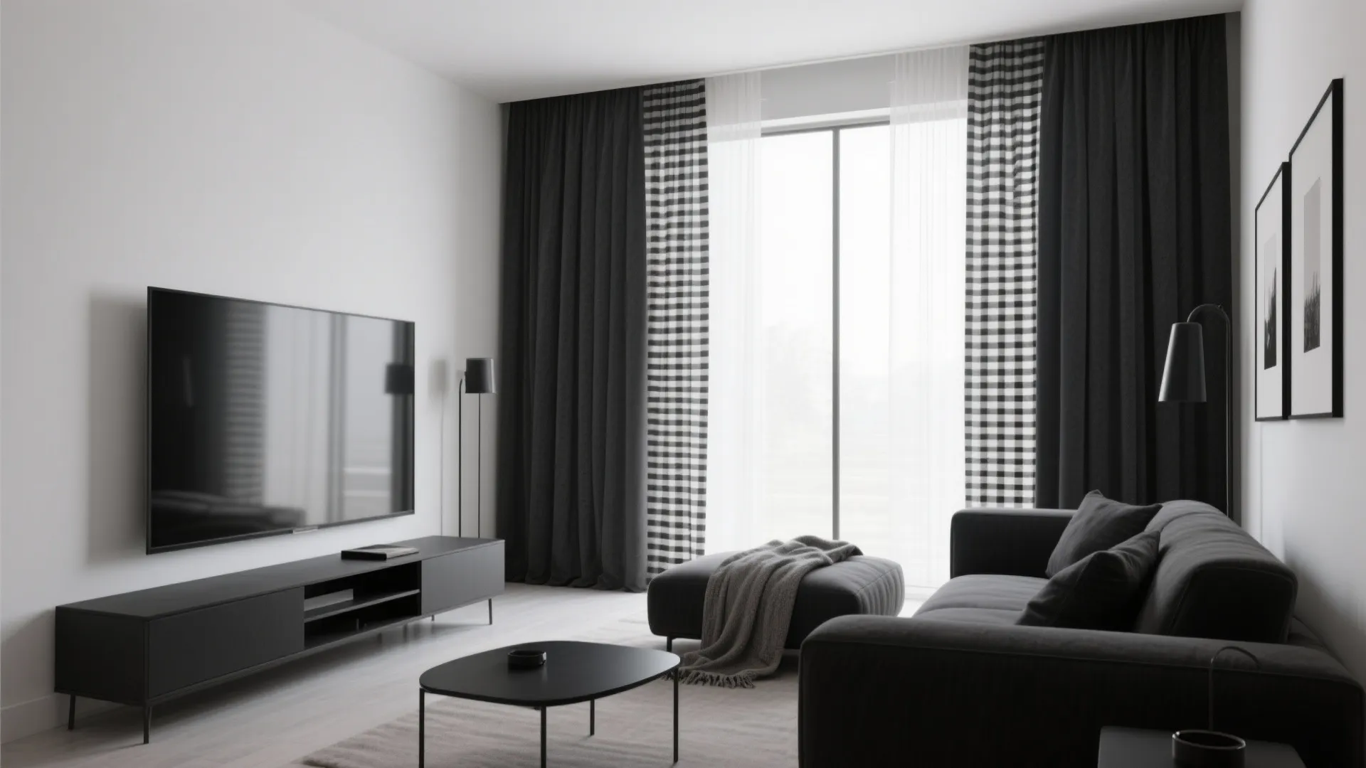 Monochrome Black-and-White for Modern Edges