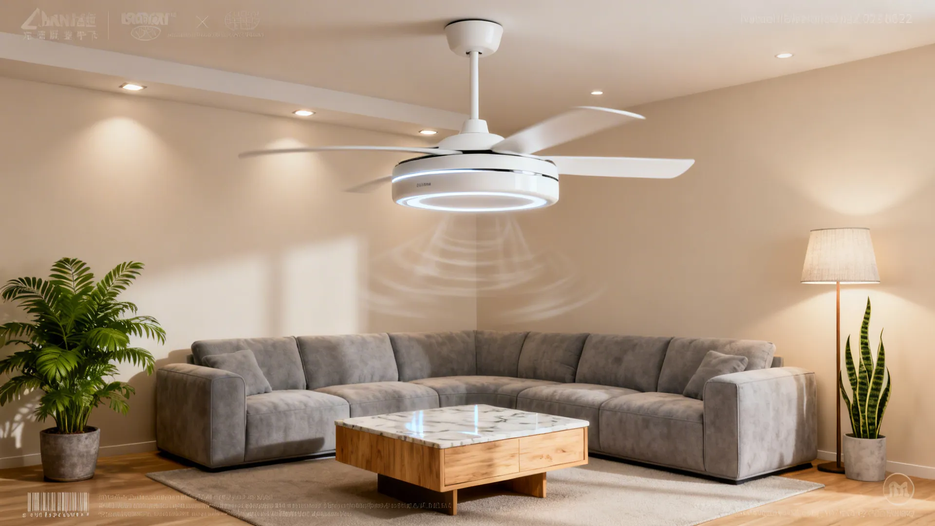 5. Bladeless or hybrid designs for a modern touch