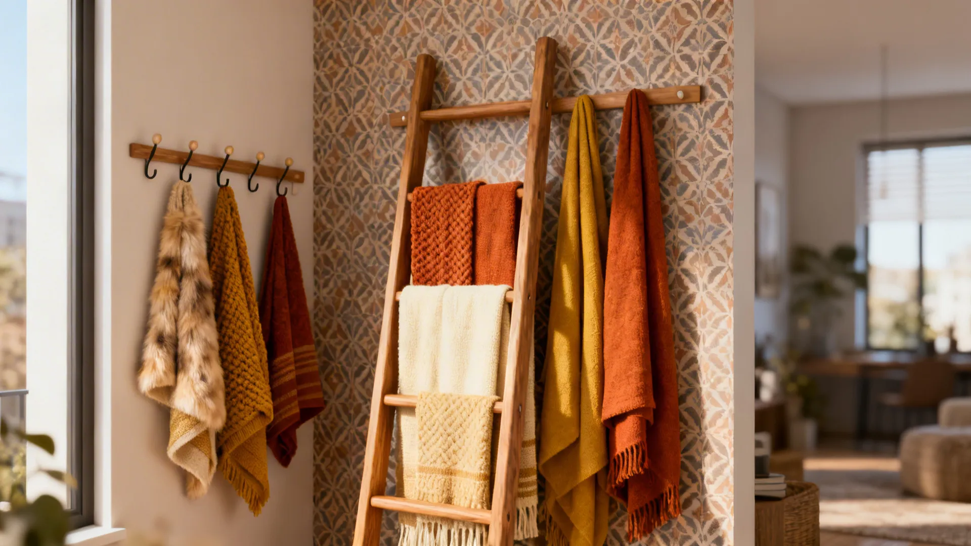 4. Ladder or Wall Hooks