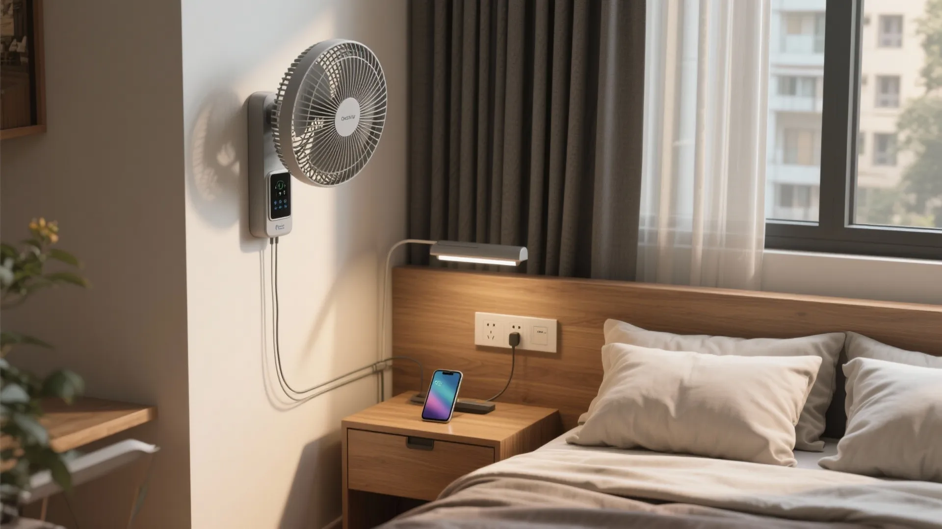 4) Smart BLDC wall fans for quiet, energy-savvy comfort