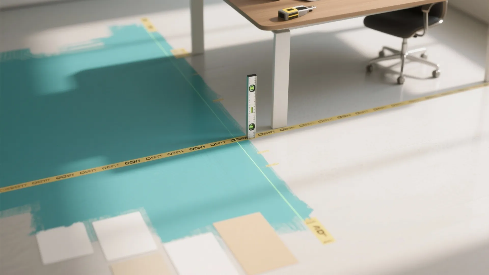 Two-Tone Color Blocking for Mental Zoning