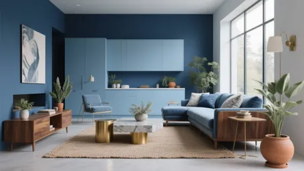 5 Smart Ideas for Room Colour Combination Blue