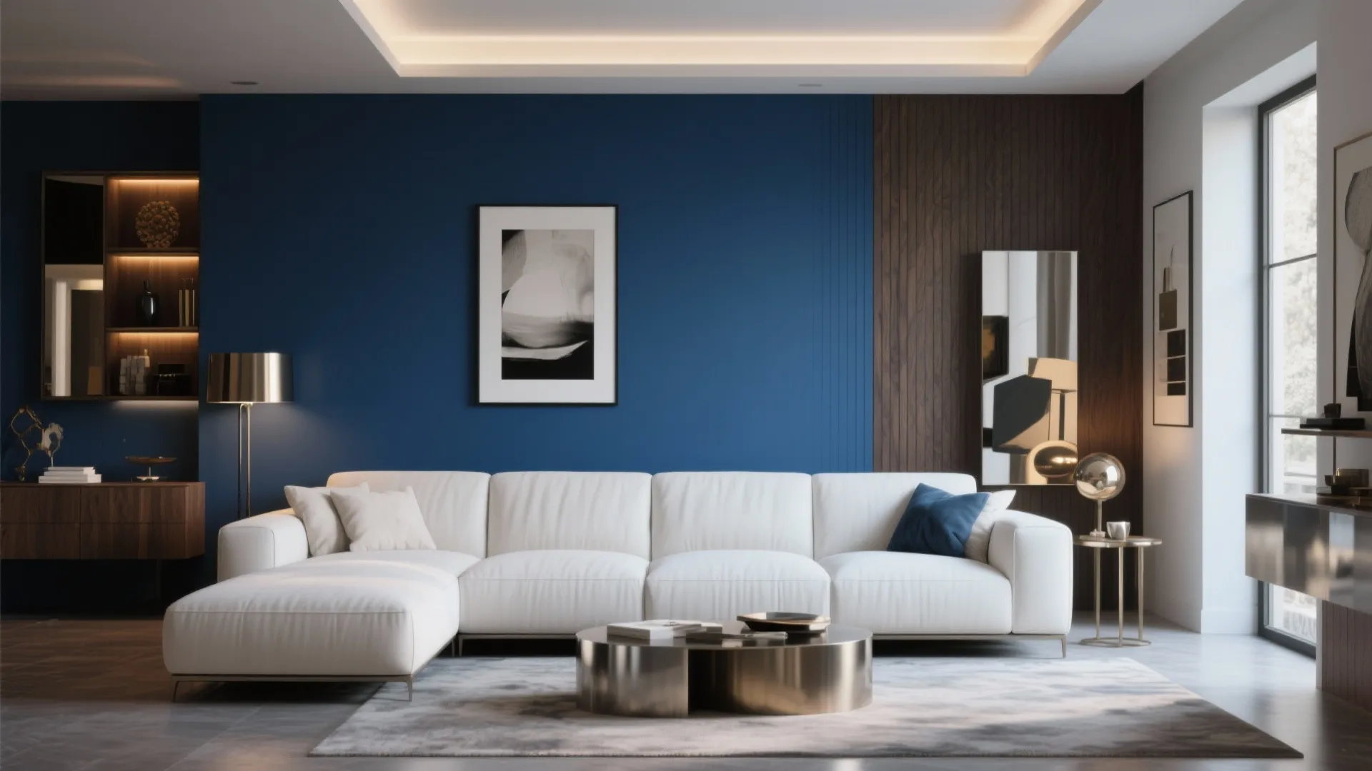 3. Use a bold accent wall