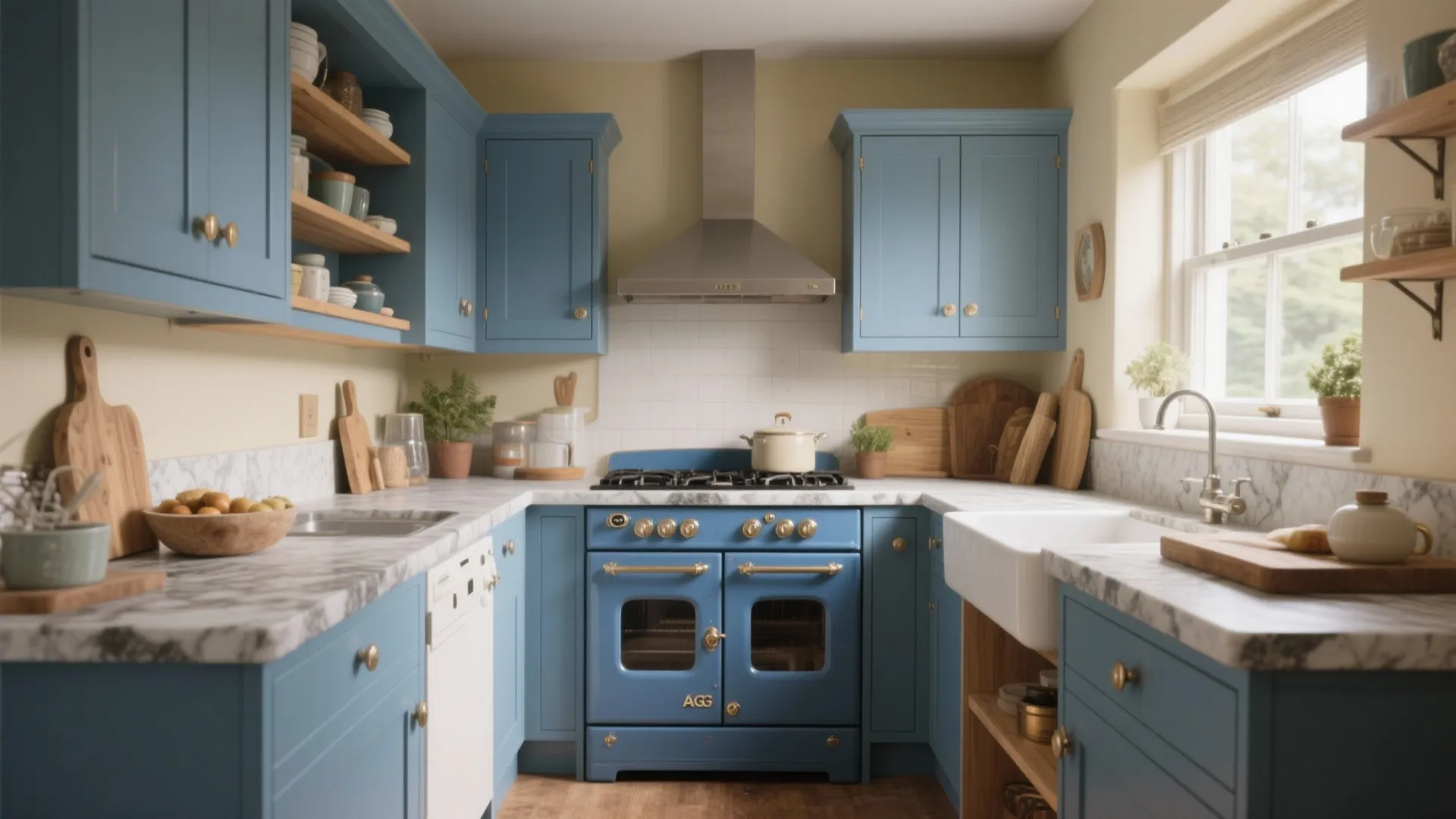 Stunning Blue AGA Kitchen Ideas: Transform Your Space with Elegant Blue AGA Designs