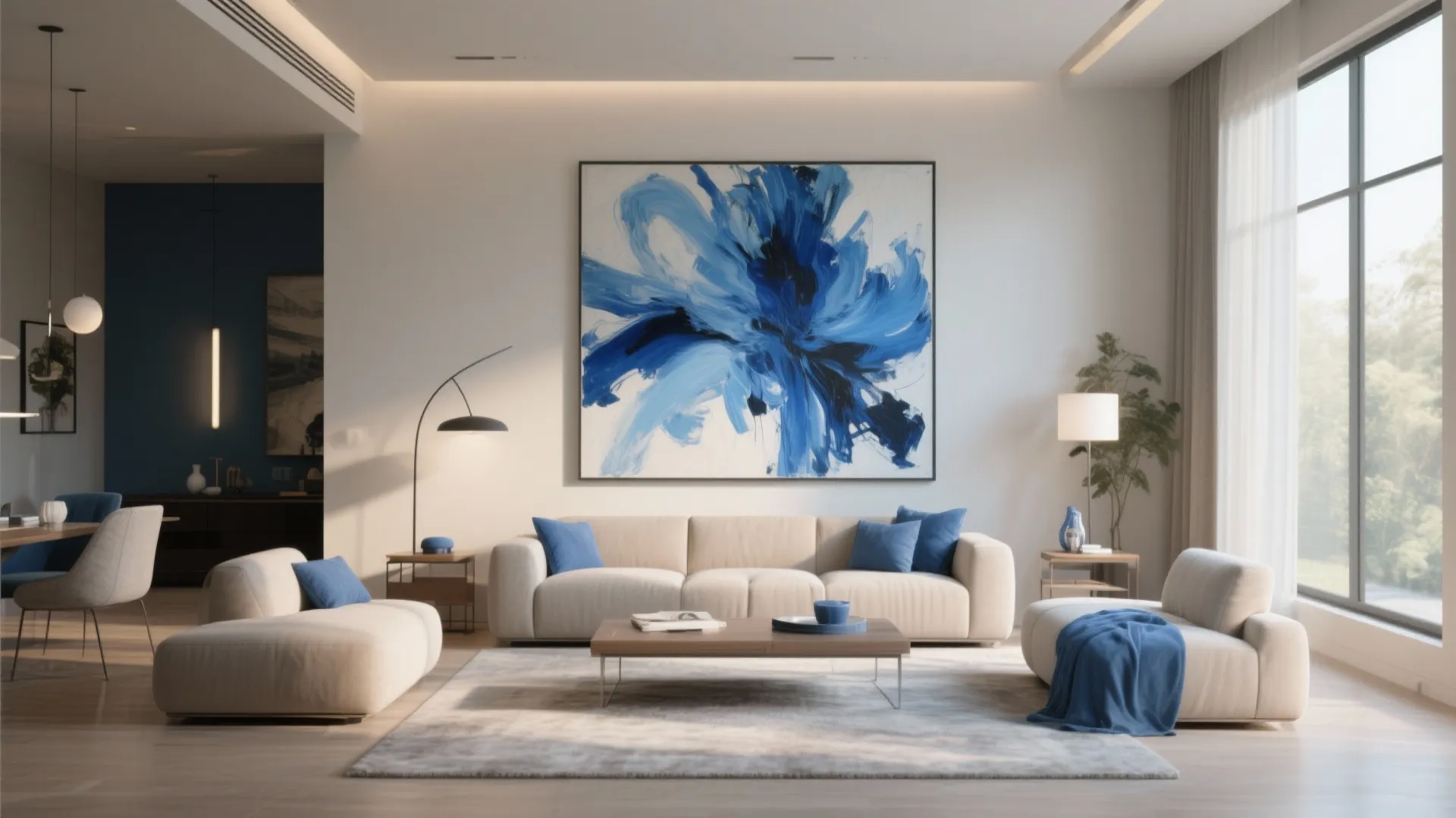 9. Blue Artwork Statement