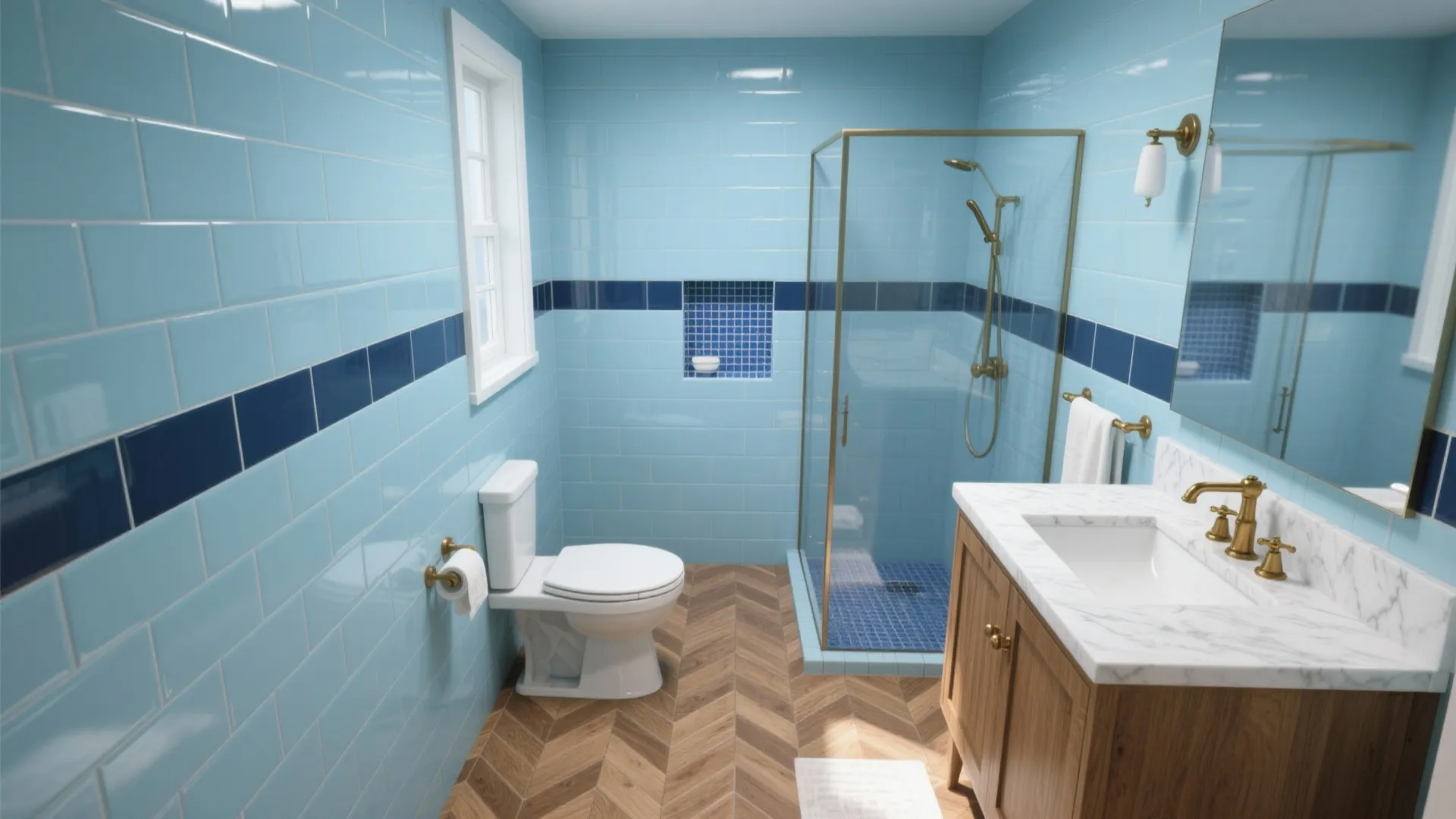 5 Ideas for Blue Bathroom Tiles That Shine in Small Spaces: A senior designer’s field-tested tips to make blue bathroom tiles feel airy, modern, and timeless—without blowing your budget.