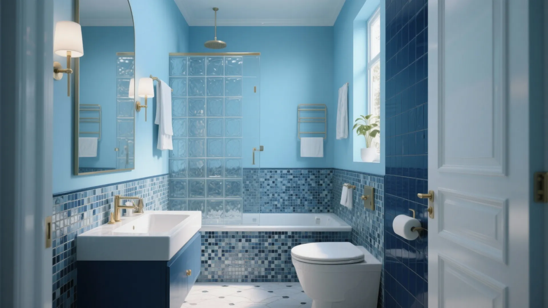 10 Blue Bathroom Theme Ideas You’ll Love: Creative and practical ways to bring blue tones into your bathroom design.