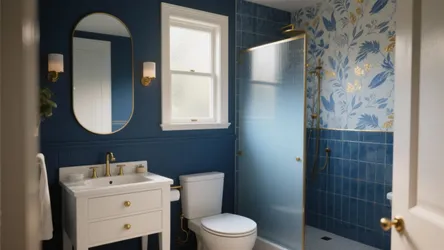 10 Blue Bathroom Wall Decor Ideas