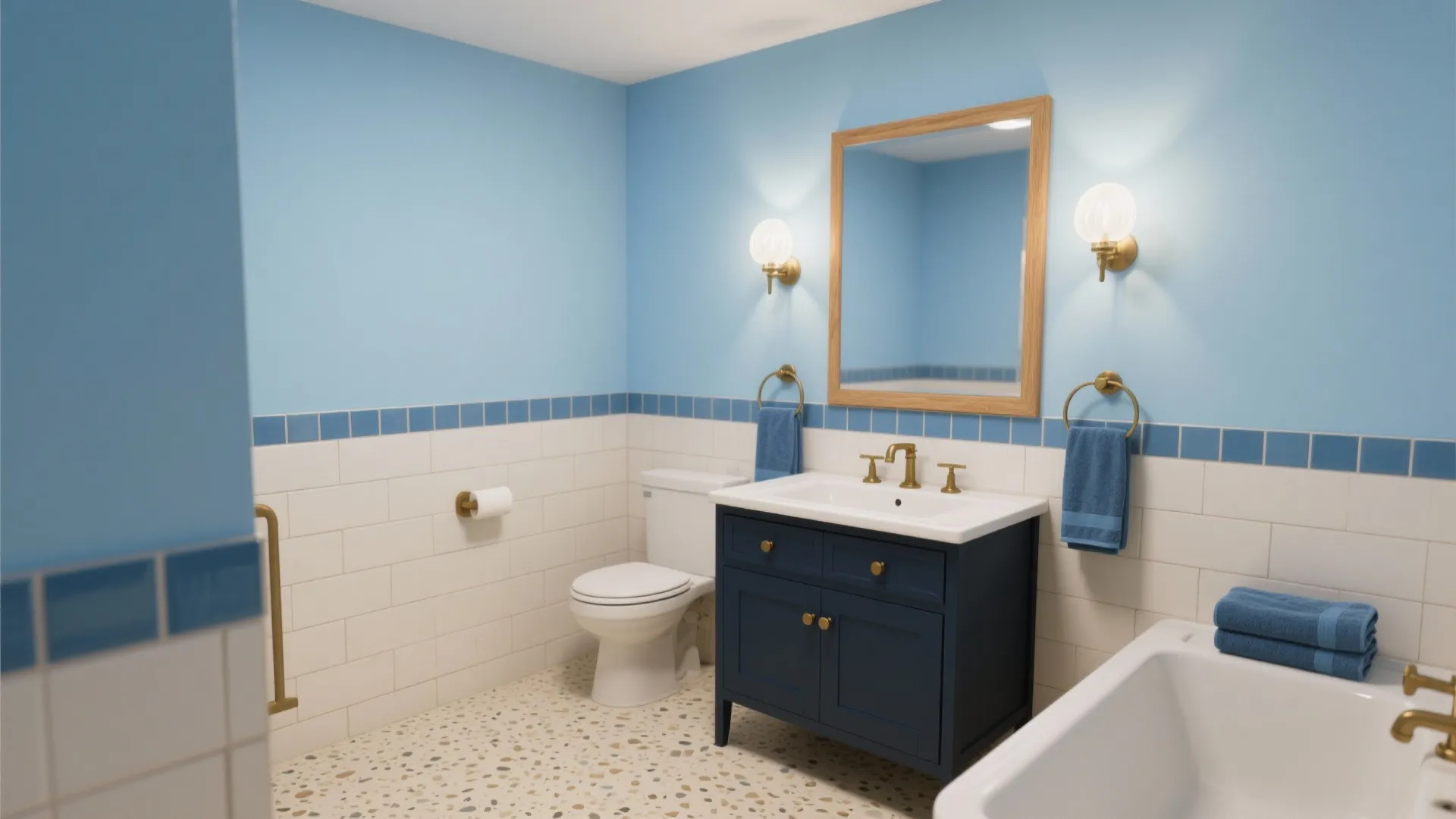Blue Bathroom Design: 5 Ideas That Actually Work: Small-space proven strategies I use to make blue bathrooms calm, bright, and practical