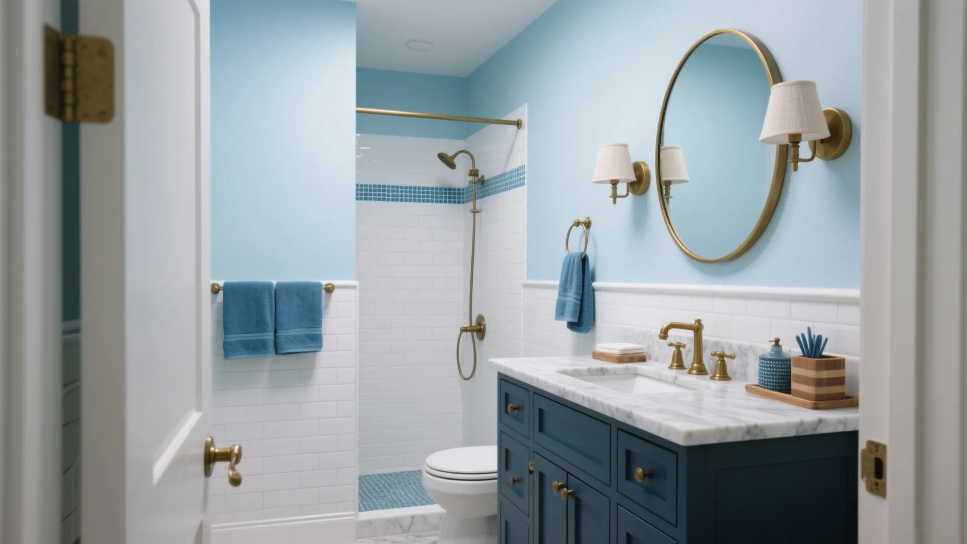 5 Blue Bathroom Ideas That Feel Fresh, Calm, and Timeless: A senior interior designer’s take on five blue bathroom ideas that maximize small spaces and boost daily comfort