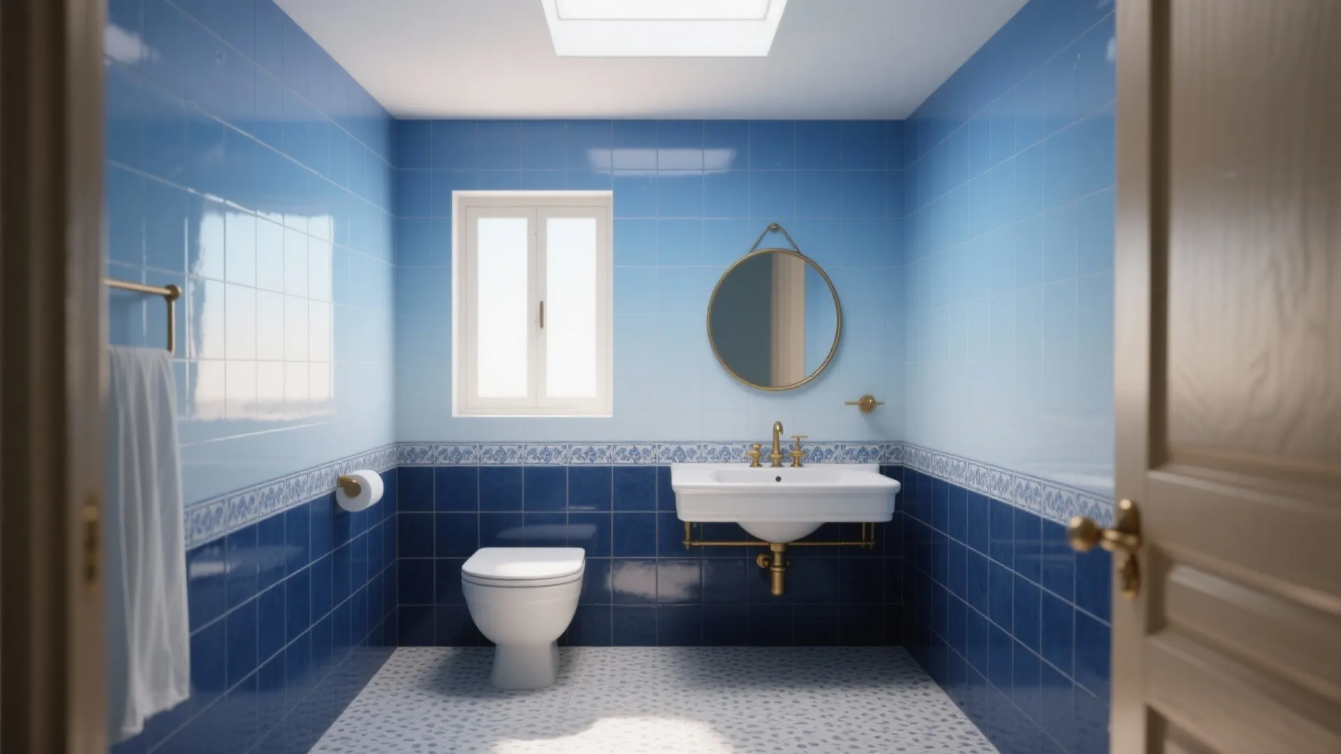 Blue Bathroom Wall Tiles: 5 Inspo Ideas: Creative small-space solutions and real-project tips for using blue wall tiles in bathrooms