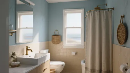 Blue & Beige Bathroom Ideas: 5 Inspo I Love