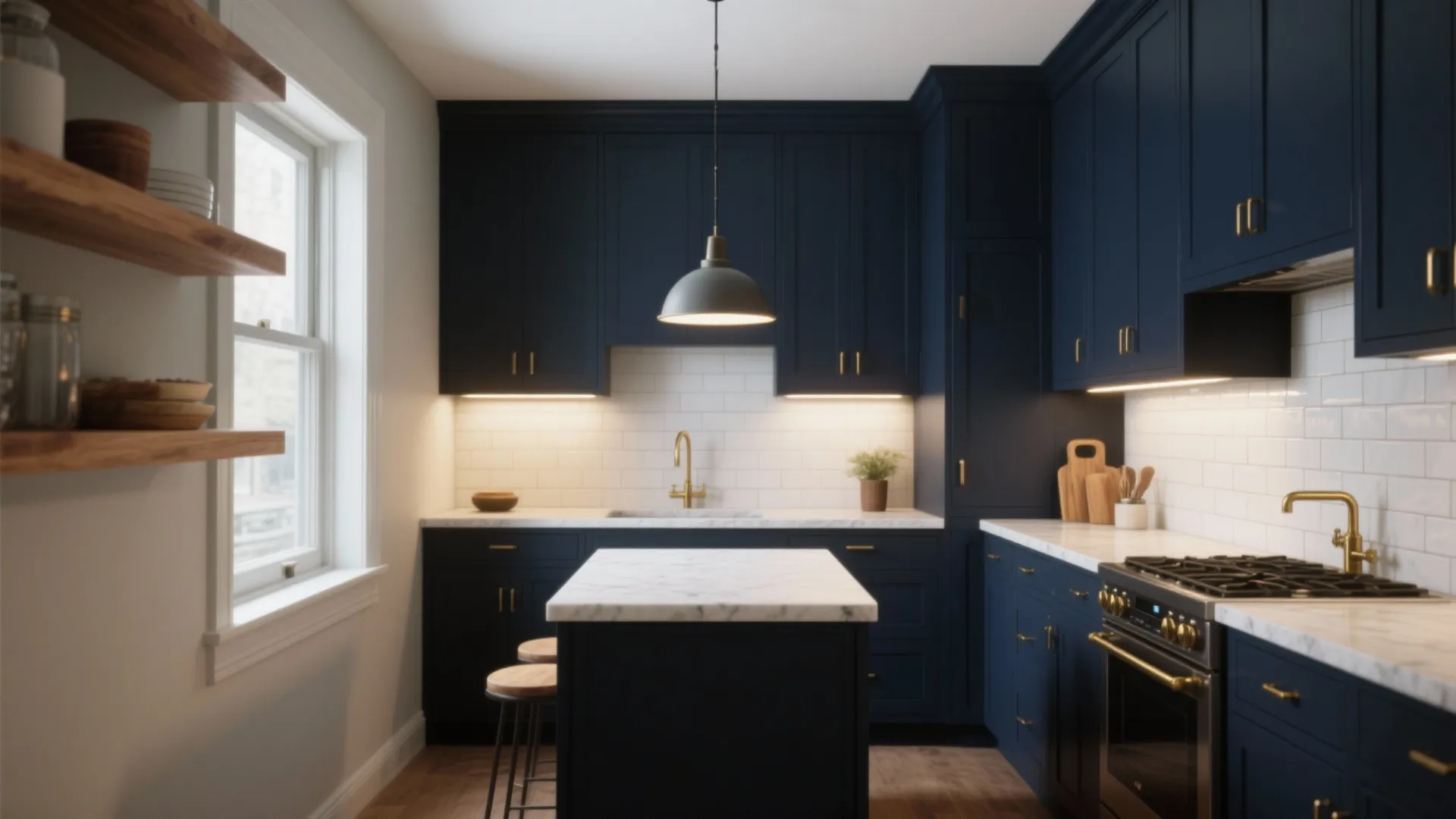 Bold Blue-Black Kitchen Ideas: 5 creative ways to style a blue black kitchen for small spaces, from my ten-year design practice
