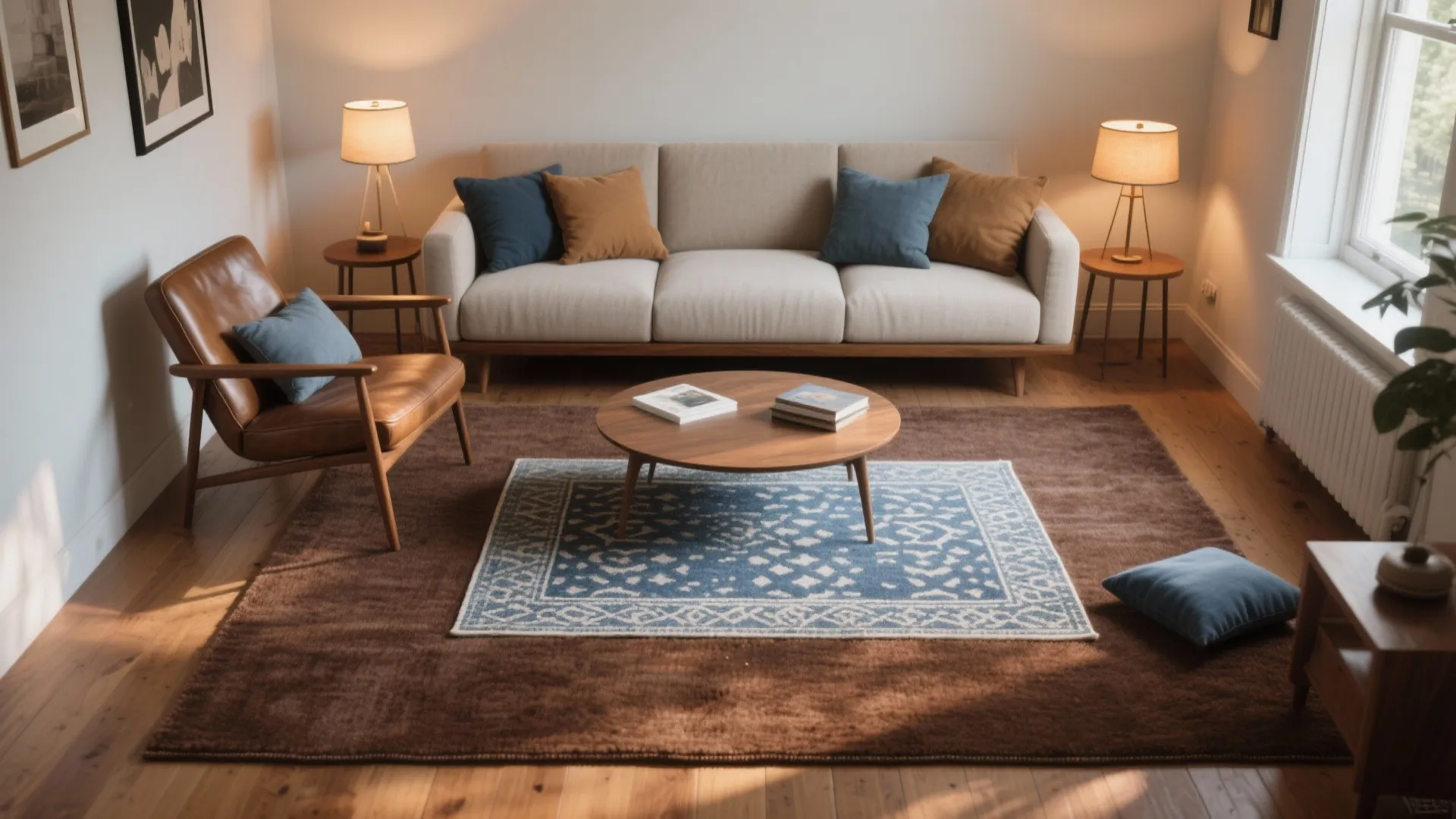 Blue & Brown Rug Ideas: 5 Cozy Picks