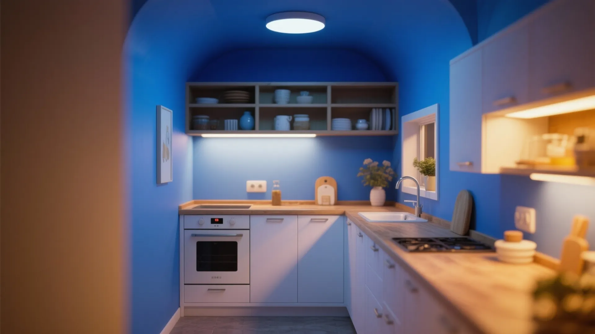 10. Blue Ceiling Extension